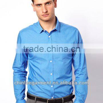 High Quality Mens Solid Color Dress Shirts