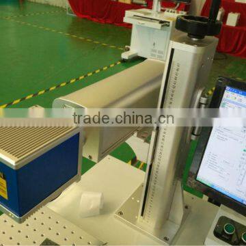 20W Metal Nameplate Fiber Laser Marking Engraving Machine