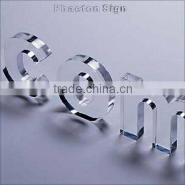 Delicate And Attractive Latest Acrylic Led Crystal Sign Quality Choice photo-2