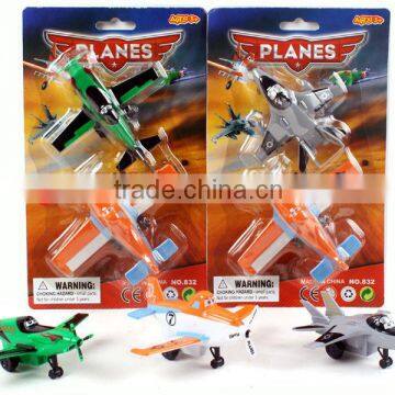 HL1206396 Pull Back Toys Plane Model