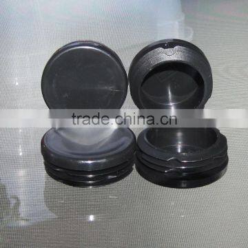 Black Plastic Round Post Caps End Tube Inserts /Round Tube Insert Quality Choice photo-3