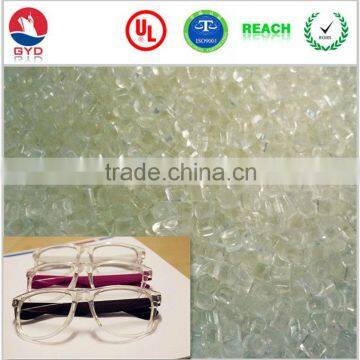 Spectacle lenses raw material Optical grade Polycarbonate Raw Material / High transparency Light weight PC plastic raw material