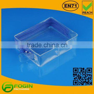 EVA Toiletry Transparent Ziplock Bag photo-3