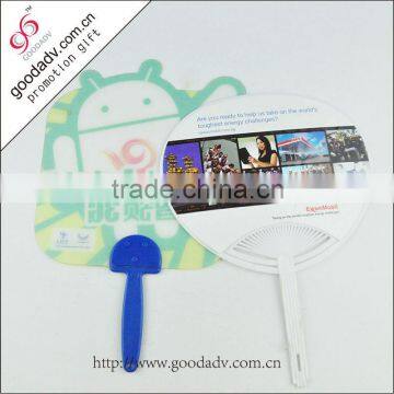 Eco-friendly pp Fans New Product Custom Logo Personalized Plastic Hand Fan Quality Choice photo-3