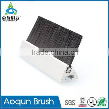 Hot Sale Strong Elastic Fibre Safety Panel Brush for Escalator