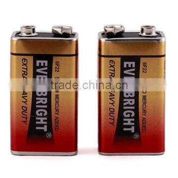 Everbright Brand zn mn Dry Battery 6f22 0006p 1604d 9v photo-2