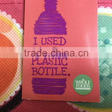 I USED TO BE A PLASTIC BOTTLE Reusable Bag Recycled PET photo-4