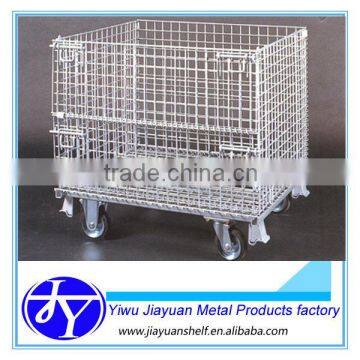 wire mesh cage with wheels