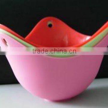 Eco-friendly silicone container egg poacher