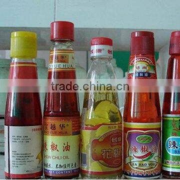 350cl clear sauca cruet glass bottle