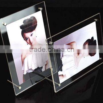 Plastic Material And 2016 New Style Acrylic Photofunia Photo Frame