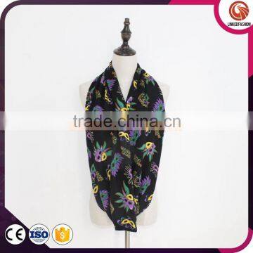 wholesale infinity scarf fleece snood animal custom scarf soft polar plush make polar fleece scarf