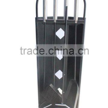 5 peices Fireplace Toolset with stainless steel handle