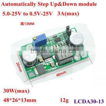 dc to dc non isolated auto. step up-step down module voltage regulator 10V 11V 12V 13V 14V 15V TO 0.5-25V