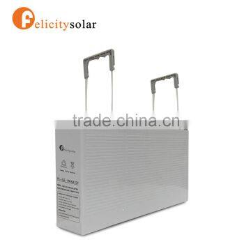 Felicity Solar Convenient Design Europe Type 12v Solar Battery 150ah Solar Battery photo-4