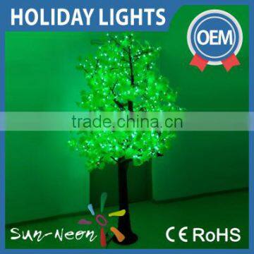 Outdoor LED christmas ginkgo Tree light