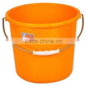 PLASTIC WATER BUCKET CLEANING PAIL FLEXIBLE LAUNDRY BUCKET WITH HANDLE 202Z