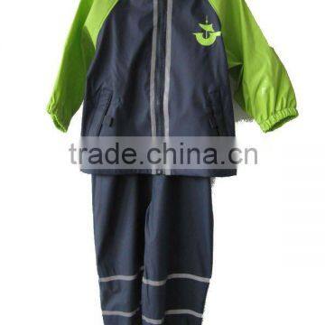 Children PU raincoat