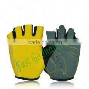 2015 Specialized Cycling Half Finger Glove with yellow colour