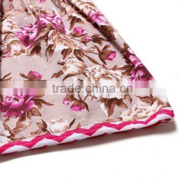 2016 Summer Organic Cotton Import Baby Clothes Children Frocks Designs 2016 photo-2