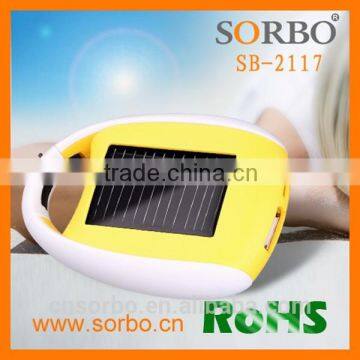 High efficiency solar portable charger/Power Bank for Mobile Phone as a gift