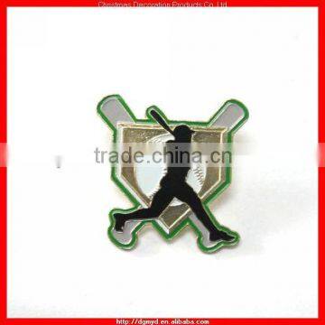 Custom Zinc alloy badge pin for sport gift item (KMS-2047)