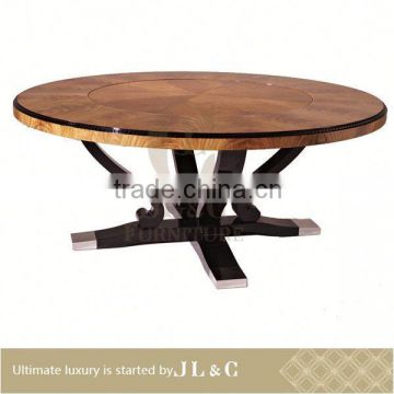 New JT03-01 marble top round dining table from lastest designs 2014 (China supplier)