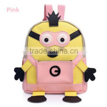 New Style Children School Bag Hot Minions School Backpack Cartoon Backpack Bag