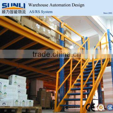 Shelving Rack Supported Steel Storage Mezzanine System