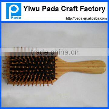 Natural wood hair Brush