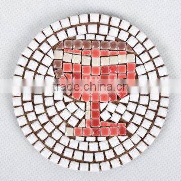 Round Shape Carton Coaster Handmade Decorative