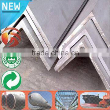 High Quality Galvanized Steel Angle Bar SS400 36*3 Hot Rolled mild steel equal unequal angle Tianjin