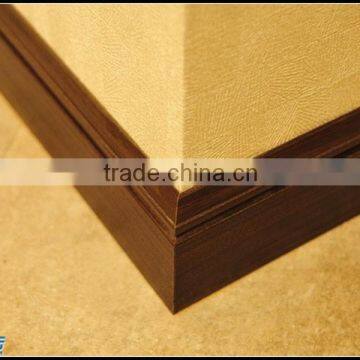 Decorative wood skirting board cover