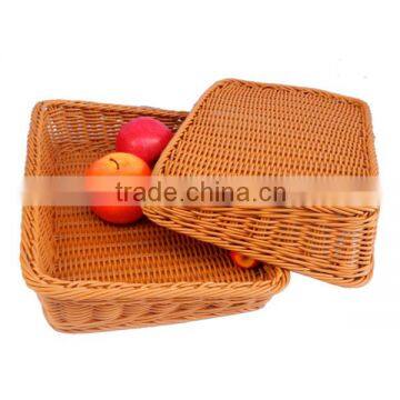 Restaurant and hotel service equipment synthetic rattan serving Tray