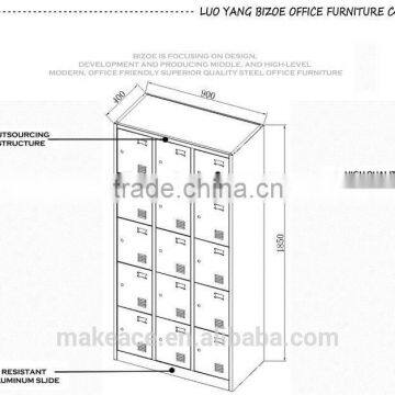 Office Furniture KD Fire Service Wardrobe Locker photo-6