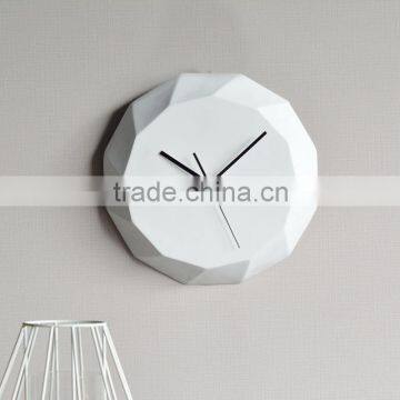 2015 new style white simple wall clock