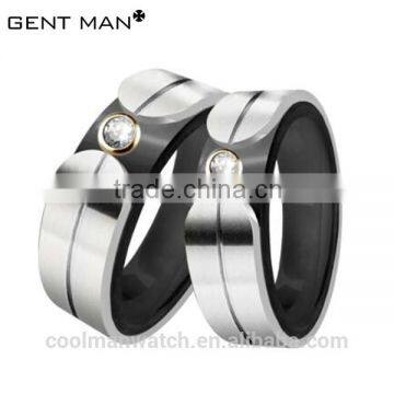 Coolman china wholesale ceramic latest engagement wedding ring designs