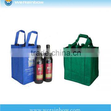 hot sale good quality reusable non woven wine bag