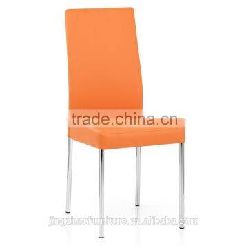 Fancy Dining Orange Chair