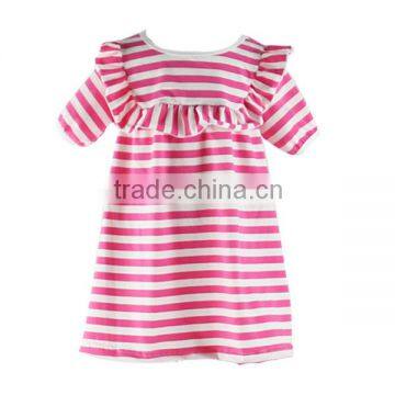 2016 Kaiyo Wholesale Girls Clothing Short Sleeve Pictures of Latest Gowns Designs Girls Pearl Dress Boutique Kids Clothes photo-5