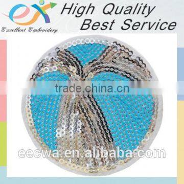 professionally custom embroidery sequins emblem