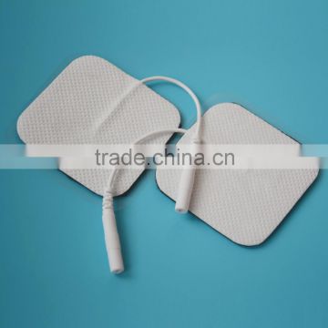 EMS 5*5cm square non-woven tens adhesive gel electrode pad for tens machine