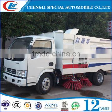 New 6 Wheels 5cbm 6cbm 5.5cbm Road sweeper truck for sale