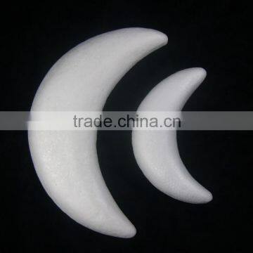 Polystyrene foam moon