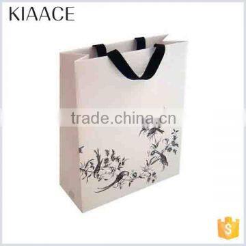 Shoping custom art design recycling printing hand garment paper gift bags