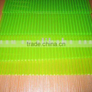 yellow polycarbonate hollow sheet