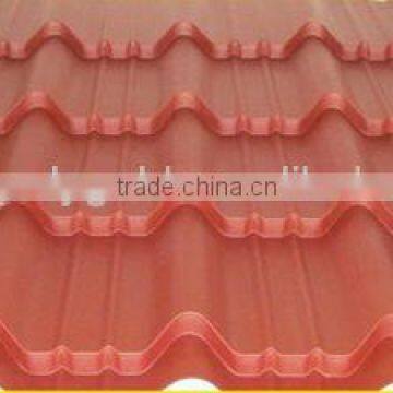 color coated corrugated metal roofing sheets