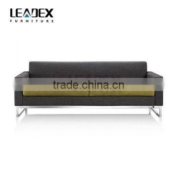High quality two seaters fabrice office sofa with comfortable cushion