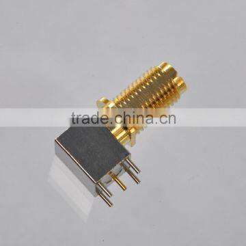 GOOD QUALITY mini UHF EMU-0802C MINI UHF JACK receptable to PCB right Angle