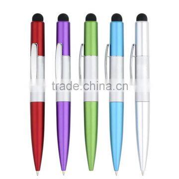 Good Quality Custom Logo Twist Stylus Beautiful Crystal Touch Screen Pen photo-2